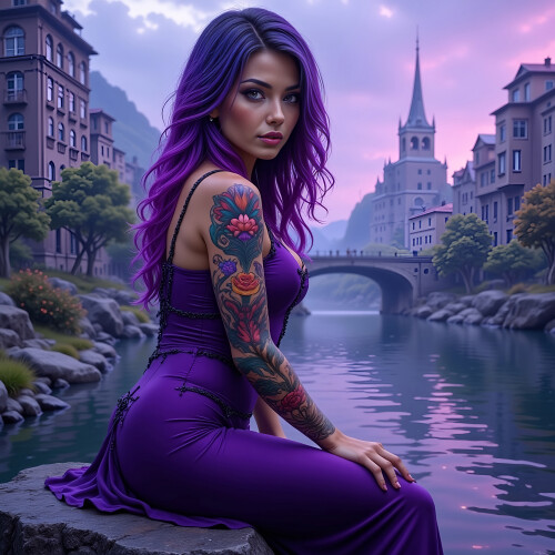 The Purple Mystery of the River