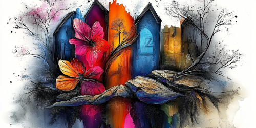 Colorful Memories Among the Shadows