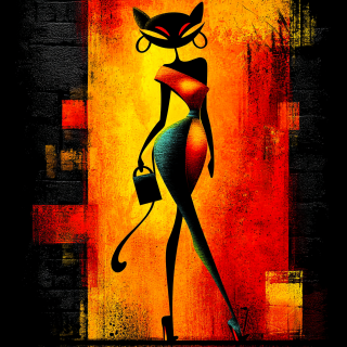 Feline-Stride-on-the-Edge-of-Fire