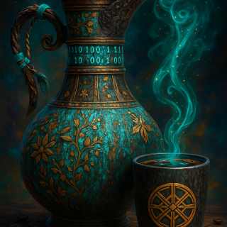 AiFlux-Cipher-Brew-When-Coffee-Hacks-Reality-1