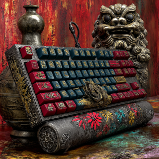 Dragon-Script-The-Guardians-Keyboard